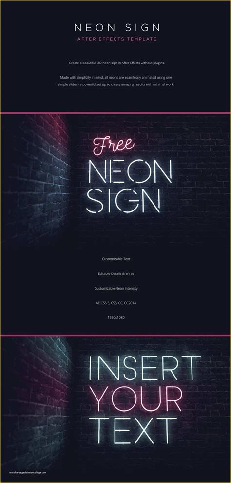 Free after Effects Typography Templates Of 10 Free after Effects ...