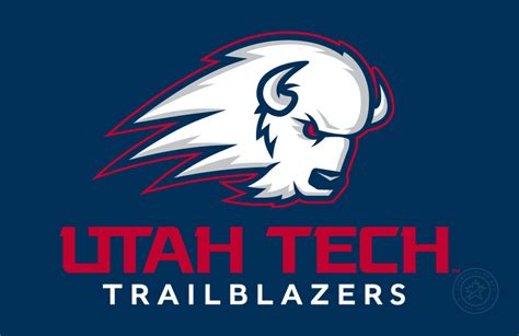 Utah Tech Trailblazers Logo - Primary Dark Logo - NCAA Division I (u-z ...