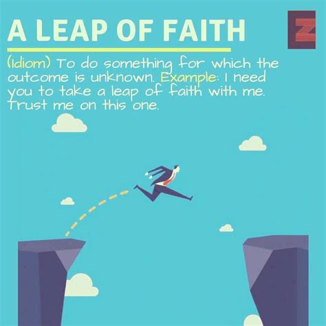 Leap of Faith Meaning