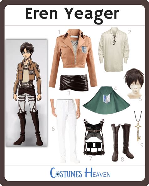 DIY Eren Yeager Cosplay Ideas 2023|Cosplay And Halloween Ideas