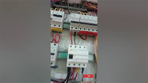 MCB installation - YouTube