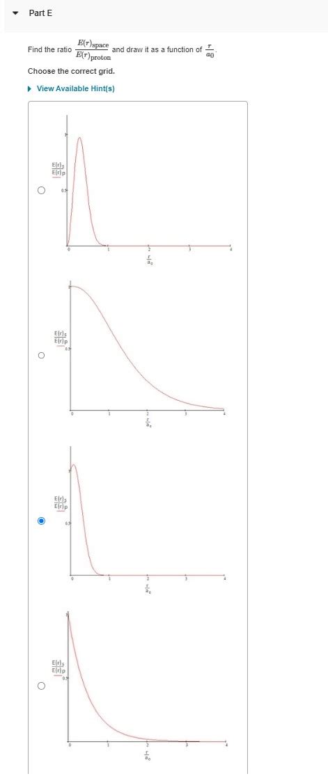 Solved A hydrogen atom is made up of a proton of charge | Chegg.com