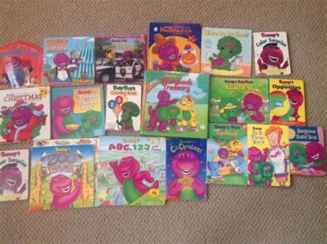 Barney And Baby Bop Preschool Toddler Book Board Book Lot | #486743756