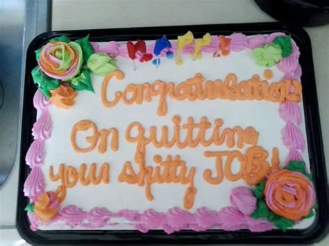 30 Funny Farewell Cakes That Employees Received On Their Final Day Of Work