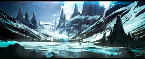 Mountain village by JonathanDeVos on DeviantArt