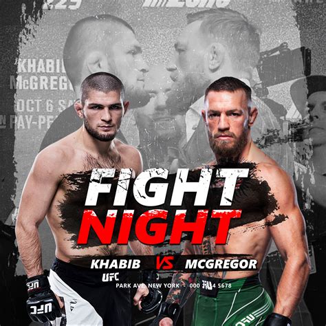 khabib vs mcgregor :: Behance