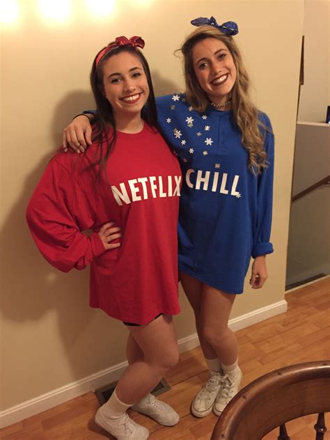 Group Halloween Costumes Netflix And Chill