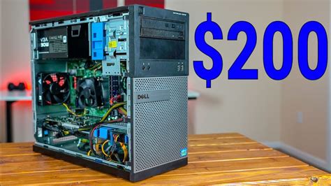 EASY $200 Gaming PC Build with Dell Optiplex! - YouTube