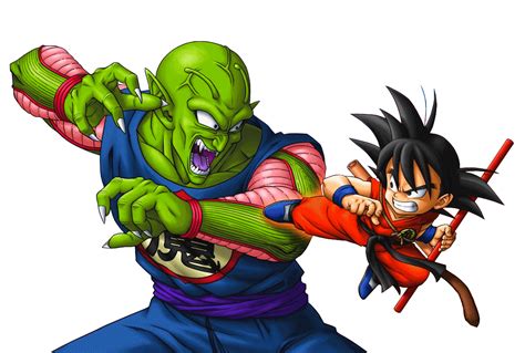 Goku vs Piccolo Daimaō (joven) - Dragon Ball Wiki