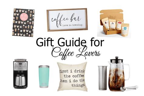 A Fun Coffee Lovers Gift Guide For Any Occasion!