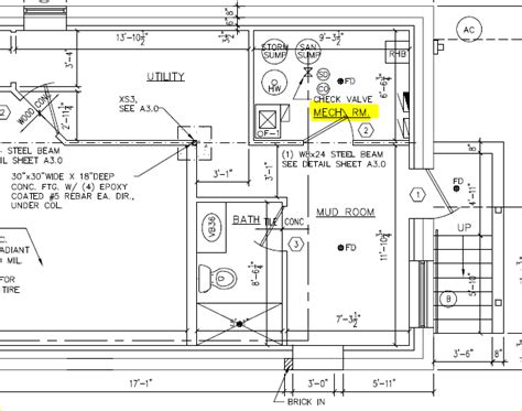 Mechanical Room Layout – Two Flat: Remade