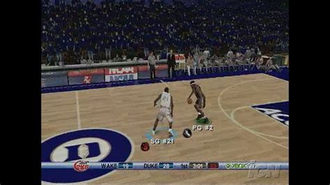 College Hoops 2K6 Xbox 360 Gameplay - ACC Battle - IGN