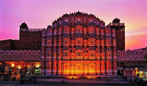 Hawa Mahal, Jaipur, Rajasthan, "The Pink City".