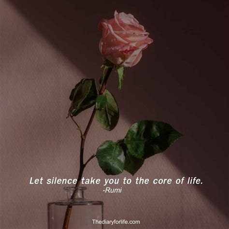 25+ Most Beautiful Rumi Quotes On Silence - ThediaryforLife