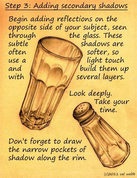 Tutorial: Drawing Reflections on Glass | Drawing techniques, Drawings ...