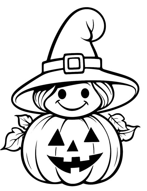 🎃 50 Halloween Coloring Pages: Free Printable Sheets