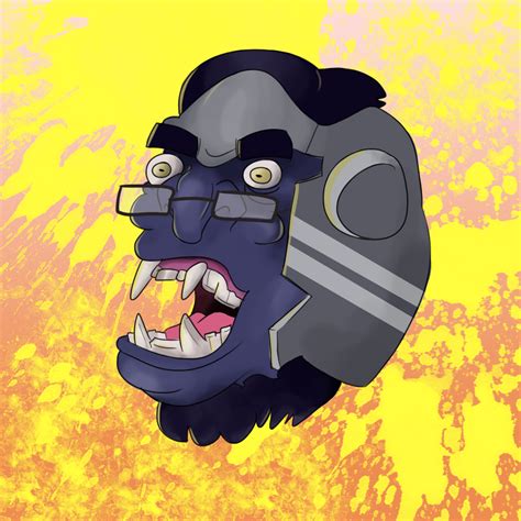 Winston (Overwatch) by GlassDisposal on Newgrounds