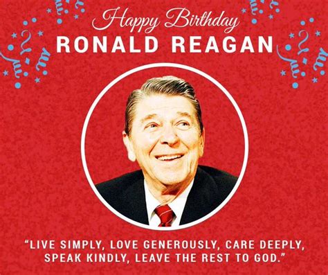 Reaganite Independent: HAPPY BIRTHDAY Ronald Reagan