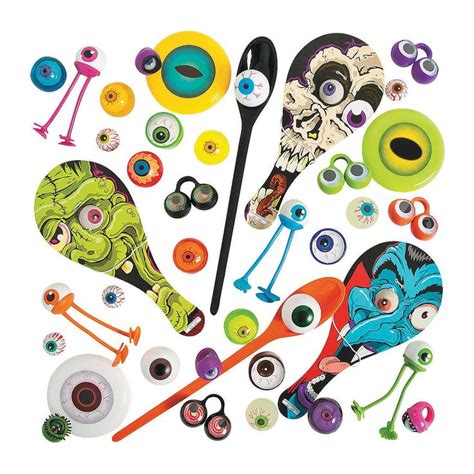 Bulk Halloween Eyeball Assortment - 250 Pc. | Halloween eyeballs, Halloween party favors ...