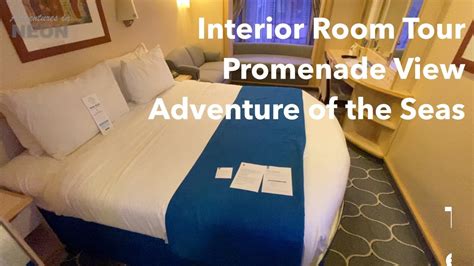 Adventure of the Seas Room Interior Room Tour Promenade View Room 7591 - YouTube