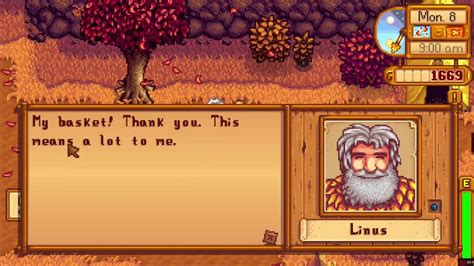 Stardew Valley - Linus; Guide and Tips | Tom's Guide Forum