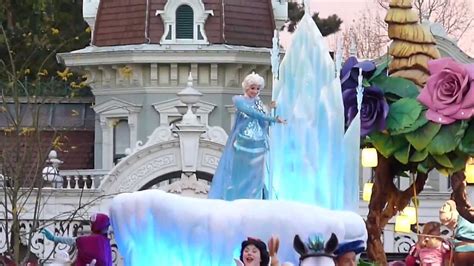 Frozen - Disney Magic on Parade - Disneyland Paris - YouTube