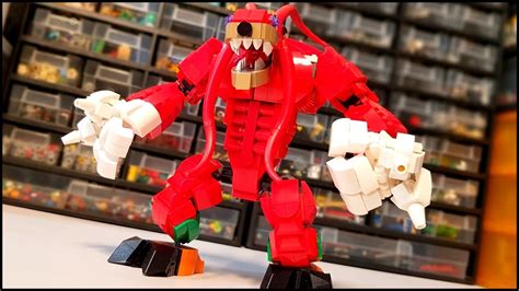 Turning Knuckles from Sonic into a LEGO Kaiju - YouTube