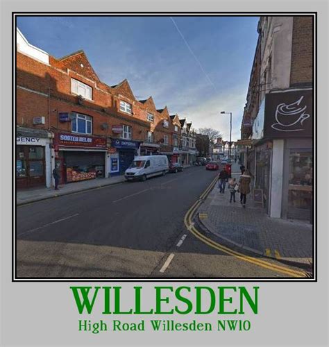 WILLESDEN | High road, Street view, Road