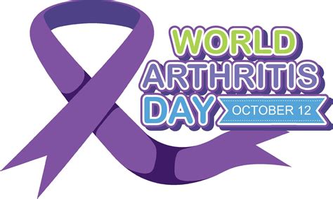 World Arthritis Day Poster Design 12496068 Vector Art at Vecteezy