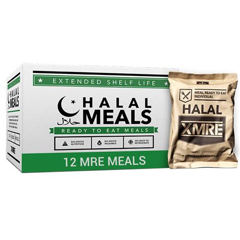 Buy XMRE Halal 1000 MRE Meals 2022 Bulk | Grade MREs | For Survival ...