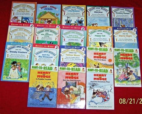 Henry and Mudge Beginning Readers 18 Books Teachers Cynthia Rylant Ages ...