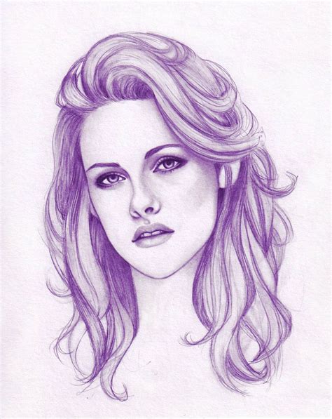 Kristen Stewart by ~MoShmoe on deviantART | Celebrity drawings ...