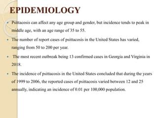 Seminar on psittacosis | PPT | Free Download