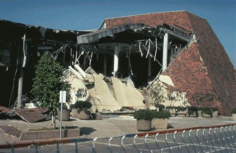 Northridge Mall destruction from 1994 Northridge CA Earthquake. That was one of big department ...