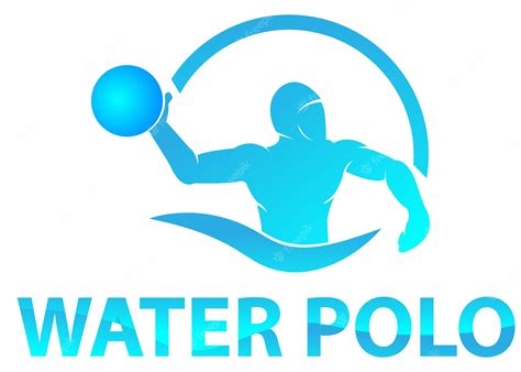 Premium Vector | Web water polo logo vector