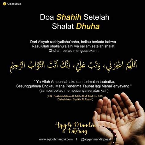 Doa Sujud Terakhir Sholat Dhuha - Dakwah Islami