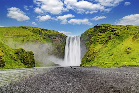 Skogafoss waterfall Photograph by Pietro Ebner - Fine Art America