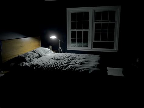 Scary Dark Bedroom