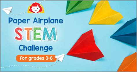 Paper Airplane STEM Challenge for grades 3–6