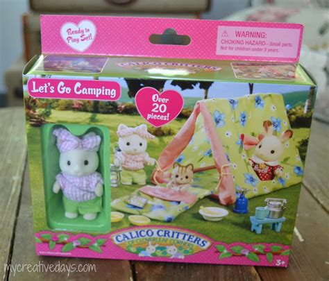 Calico Critters "Let's Go Camping" Review - mycreativedays