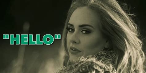 VIDÉO. "Hello" de Adele: quand les chansons nous accrochent avec un simple "bonjour"