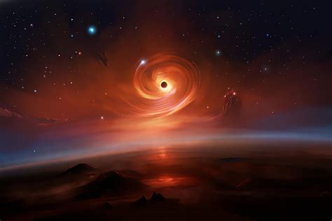 Cool Black Hole Art