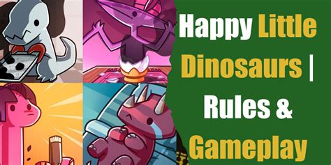 Happy Little Dinosaurs | Rules & Gameplay - Bar Games 101