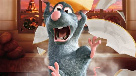 Download Ratatouille's Remy With Cheese Wallpaper | Wallpapers.com