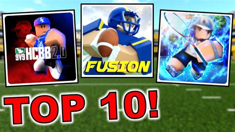 The TOP 10 BEST Sports Games on ROBLOX! - Win Big Sports