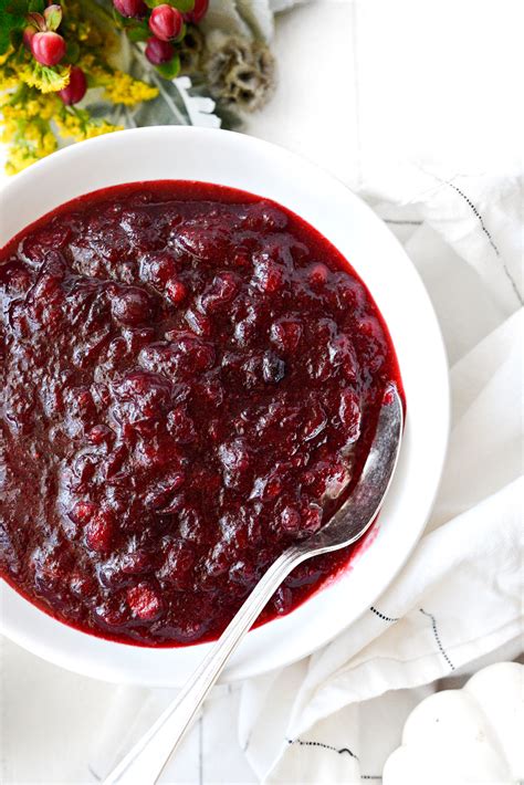 Easy Homemade Cranberry Sauce - Simply Scratch