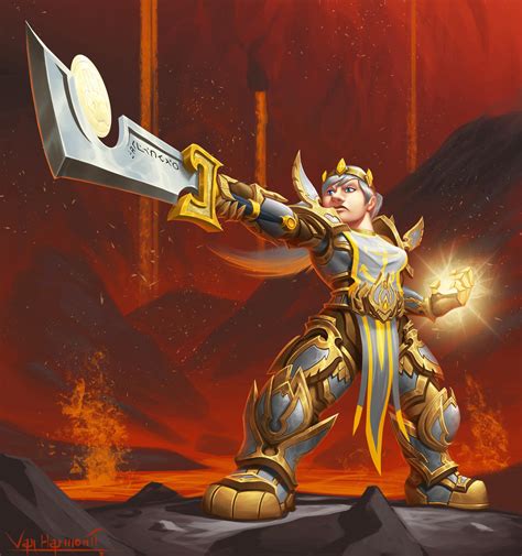 dwarf paladin by VanHarmontt on DeviantArt