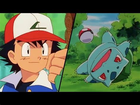 ¡Bulbasaur se une a Ash! | Pokémon: Liga Añil | Clip oficial - YouTube