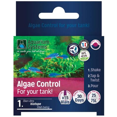 Aquarium Systems Algae Control For Your Tank 75l Freshwater - Bespoke ...