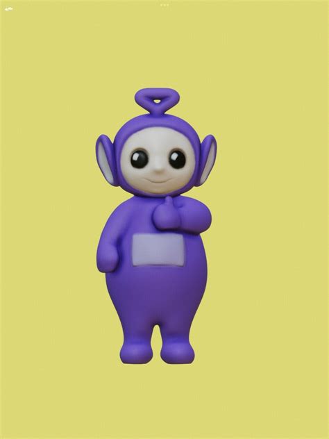 Free STL file Teletubbies Tinky Winky - Good Job : ) 🎨・3D printable model to download・Cults